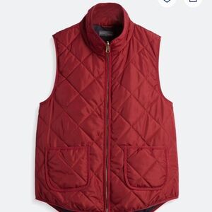 Pomelo Quilted Red Vest